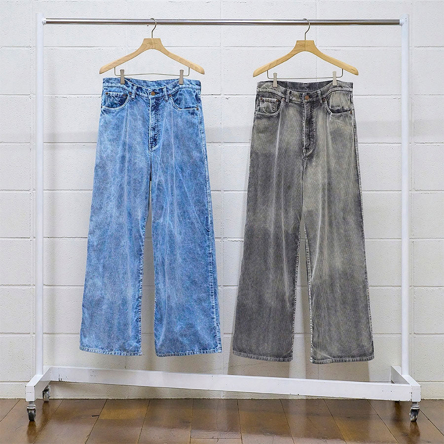 UNUSED / Corduroy wide pants UW1151